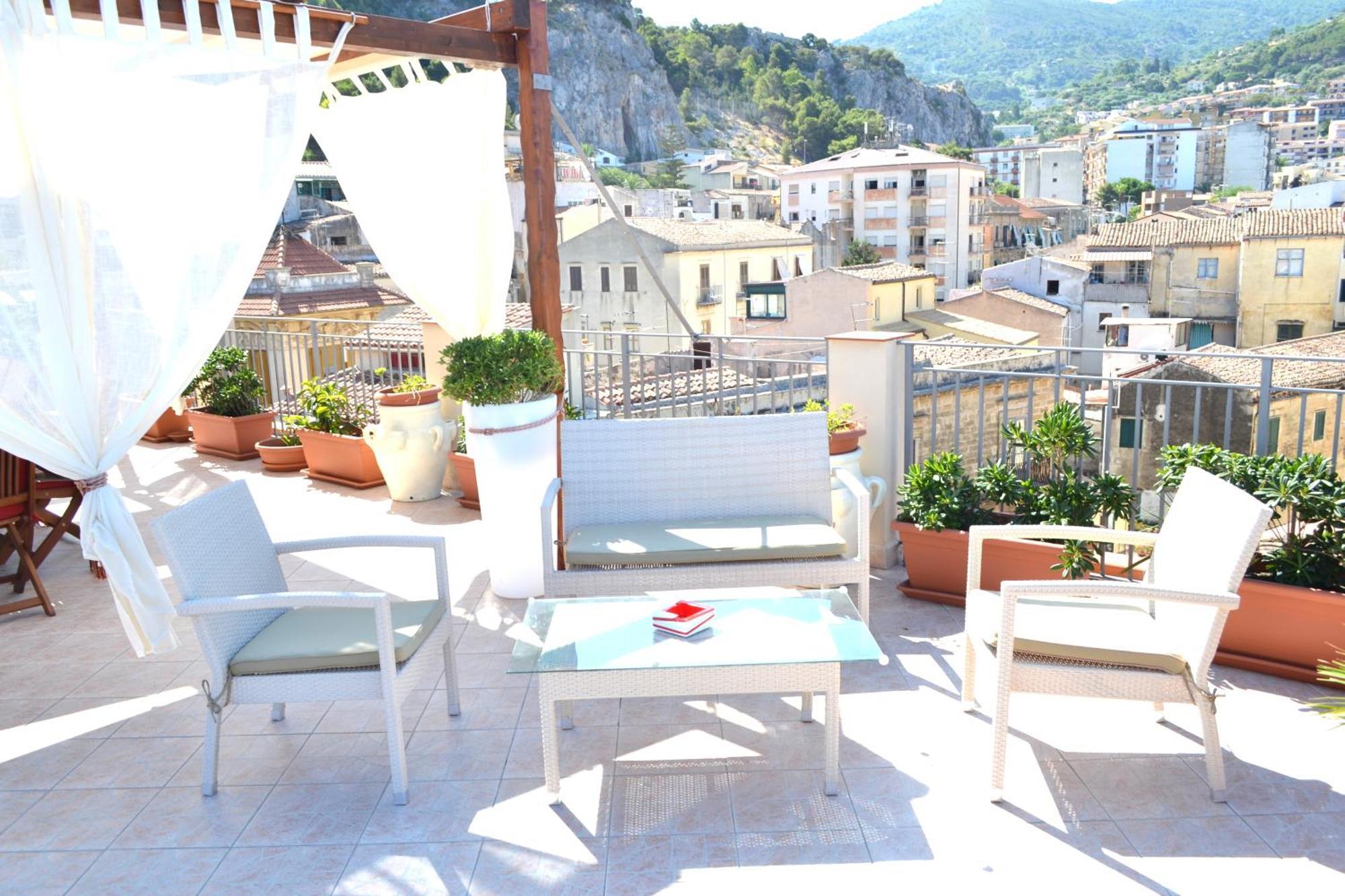 Scirocco Bed & Breakfast Cefalu Bagian luar foto
