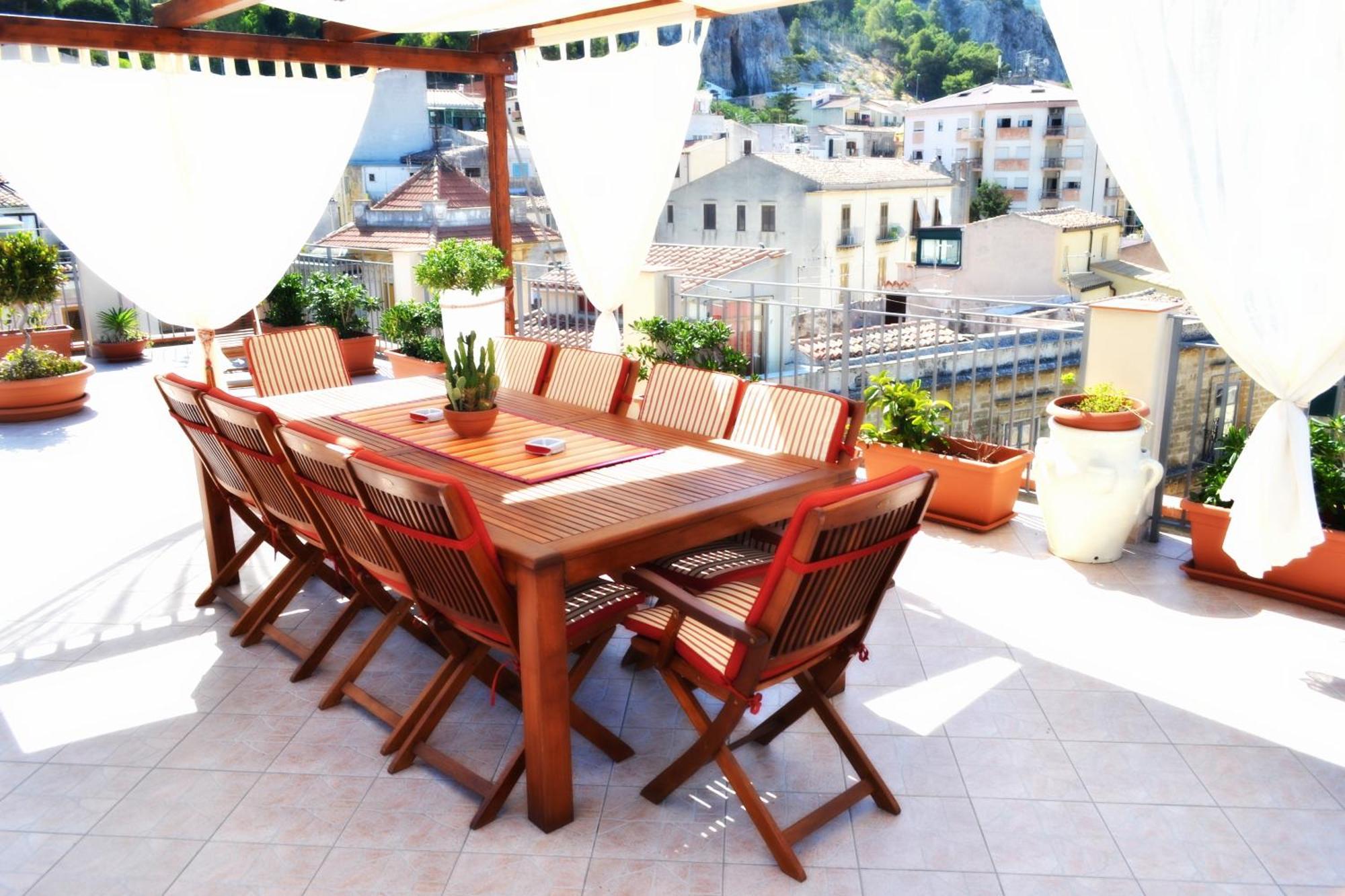 Scirocco Bed & Breakfast Cefalu Bagian luar foto