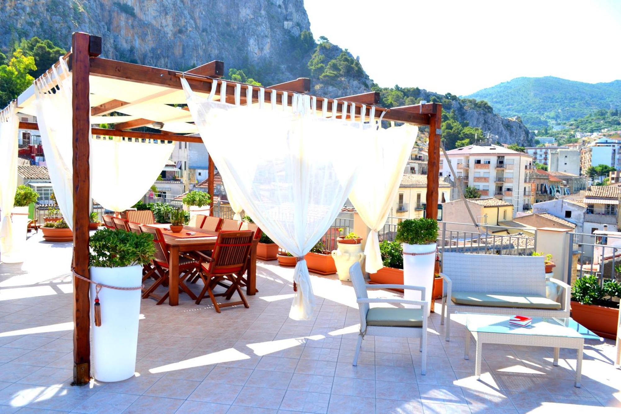Scirocco Bed & Breakfast Cefalu Bagian luar foto