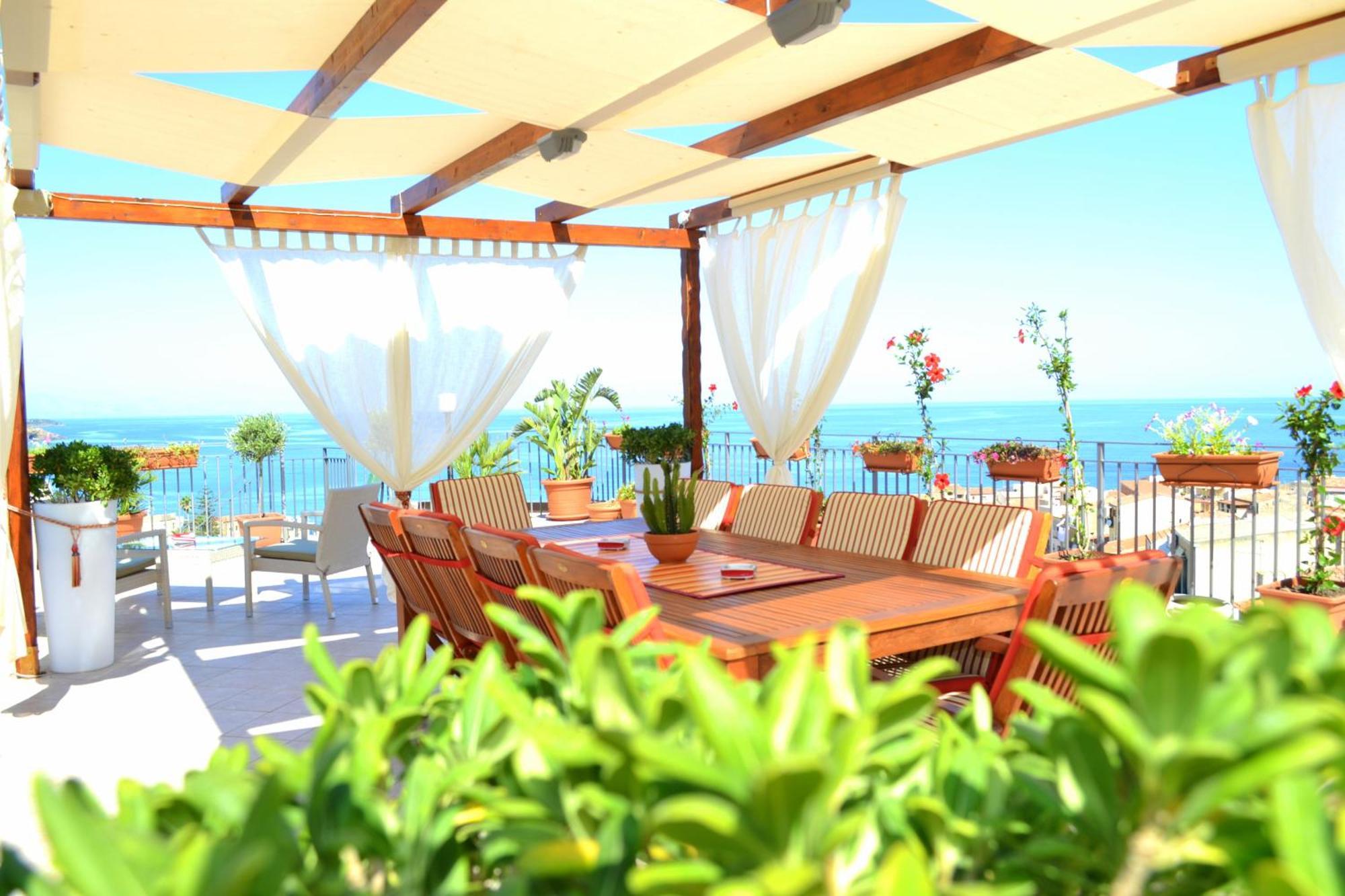 Scirocco Bed & Breakfast Cefalu Bagian luar foto